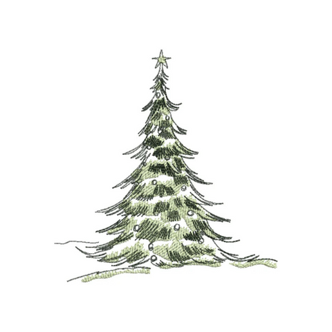 Christmas Tree embroidery designs