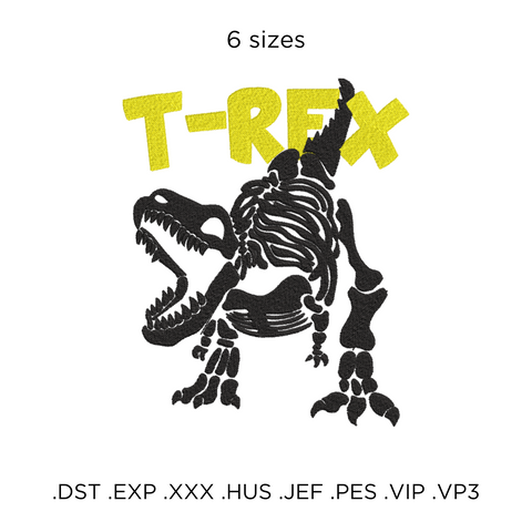 T-Rex skeleton