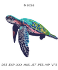 Sea turtle - Hoop&Stitch