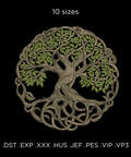 Tree of Life, machine embroidery design