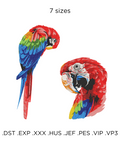 Parrots - Hoop&Stitch