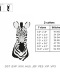 Zebra - Hoop&Stitch