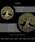 Tree of Life, machine embroidery design