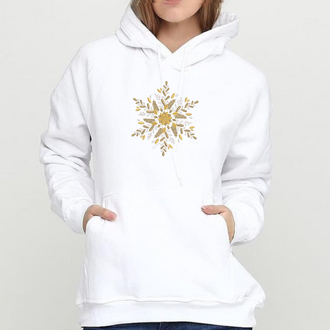  machine embroidery design, fairy snowflake for the new year