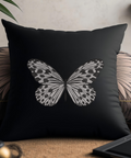 White butterfly, machine embroidery design