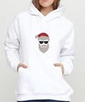 machine embroidery design Santa in Glasses