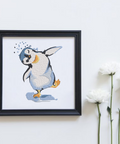 Cute Penguin baby, machine embroidery design