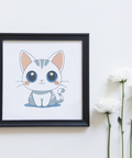 Cute anime Kitten - Hoop&Stitch