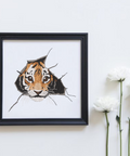 Baby Tiger, machine embroidery design