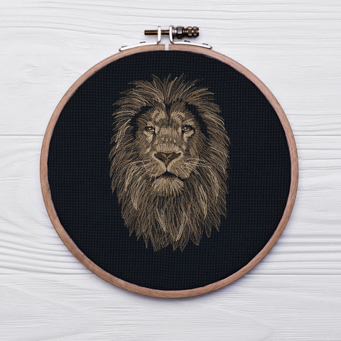 Lion - Hoop&Stitch