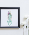 Magical Mermaid machine embroidery design