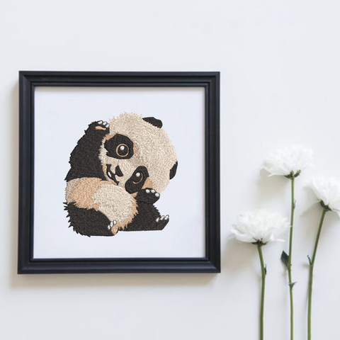 Panda - Hoop&Stitch