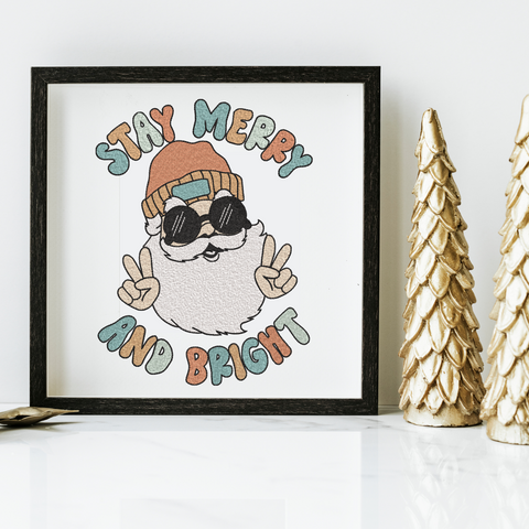 machine embroidery design Happy Santa