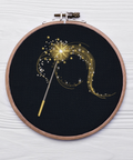 Magic Wand, machine embroidery design