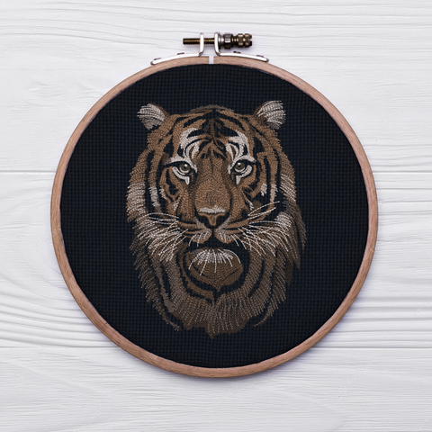 Tiger - Hoop&Stitch