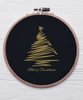 Christmas Funny Tree, machine embroidery design