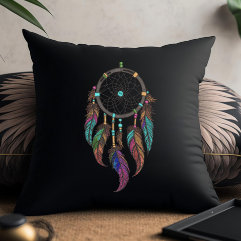 Dream catcher, machine embroidery design