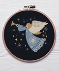 Christmas Angel machine embroidery design