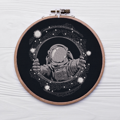 Astronaut and Black Hole