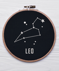 Constellation Leo, machine embroidery design