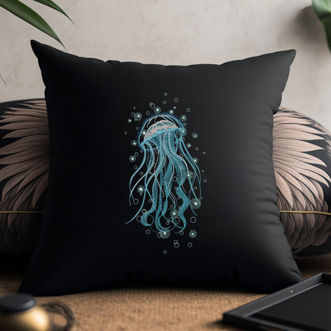 Jellyfish, embroidery design