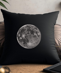 Moon on black, machine embroidery design