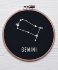 Constellation Gemini, machine embroidery design