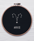 Constellation Aries, machine embroidery design