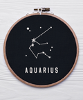 Constellation Aqua, machine embroidery design