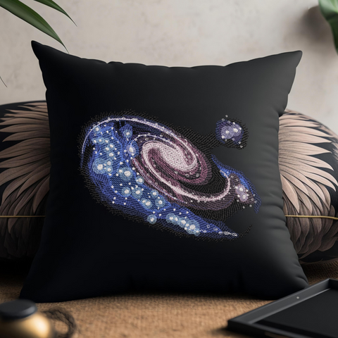 Galaxy, embroidery design