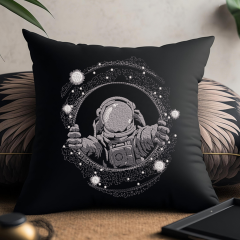 Astronaut and Black Hole