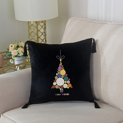 Christmas tree machine embroidery design