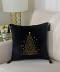 Christmas geometric Tree Machine Embroidery Design