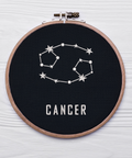 Constellation Cancer, machine embroidery design