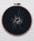 Crack the slope, machine embroidery design