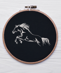 Running Horse, machine embroidery design