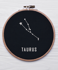 Constellation Taurus, machine embroidery design