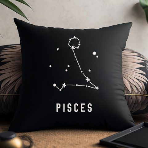 Constellation Pisces, machine embroidery design