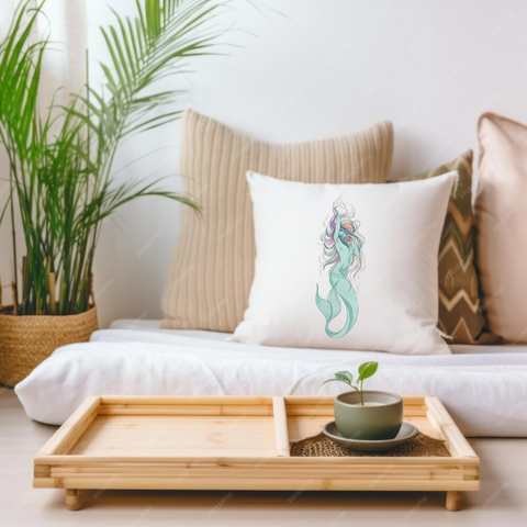 Magical Mermaid machine embroidery design