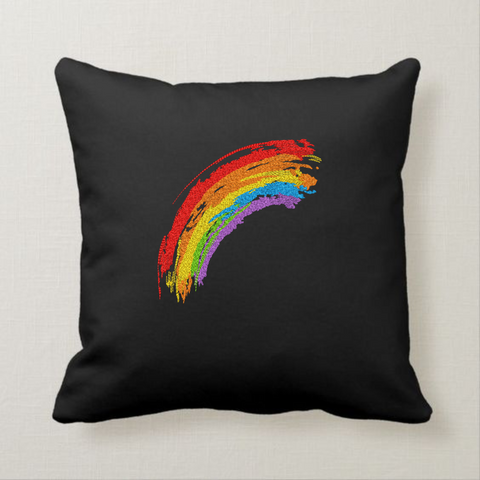 Rainbow Paint Machine embroidery design