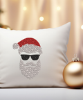 machine embroidery design Santa in Glasses