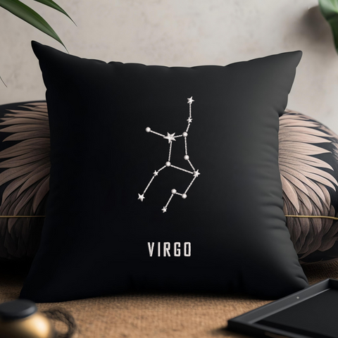 Constellation Virgo, machine embroidery design