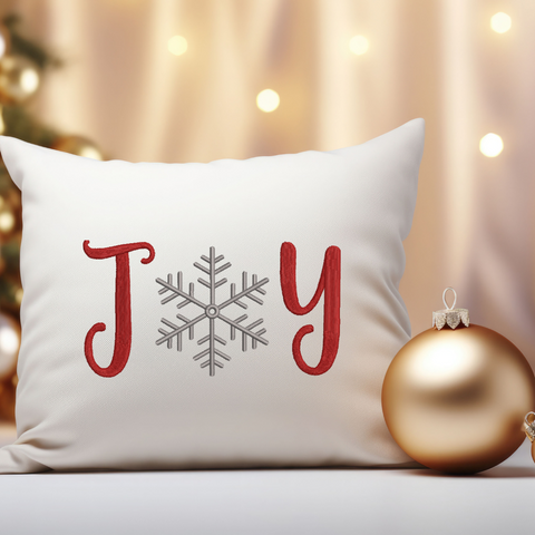 machine embroidery design Christmas JOY