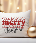 Merry Christmas machine embroidery design. 