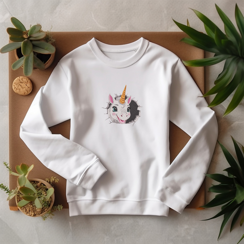 Baby Unicorn, machine embroidery design