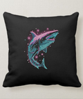 Magic Shark with Fireflies machine embroidery design