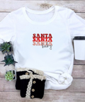 Santa Baby Christmas machine embroidery design