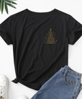 Christmas geometric Tree Machine Embroidery Design