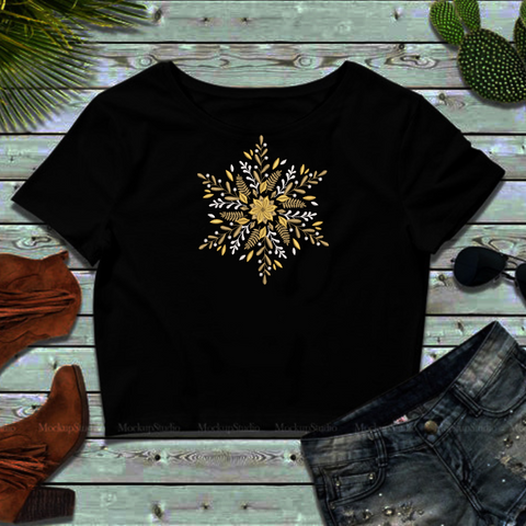  machine embroidery design, fairy snowflake for the new year