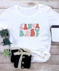 machine embroidery design Santa Baby